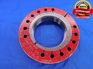3 1/4 8 UN 2A THREAD RING GAGE 3.25 NO GO ONLY P.D. = 3.1575 3.250 3.2500 CHECK