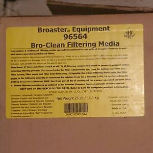 Broaster Filtering Powder Bro-Clean 96564