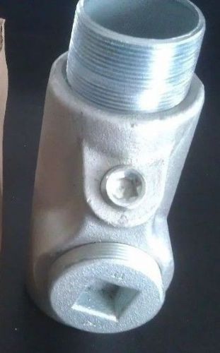 New crouse-hinds eys61/ey061 2&#034; explosion proof condulet sealing fitting for sale