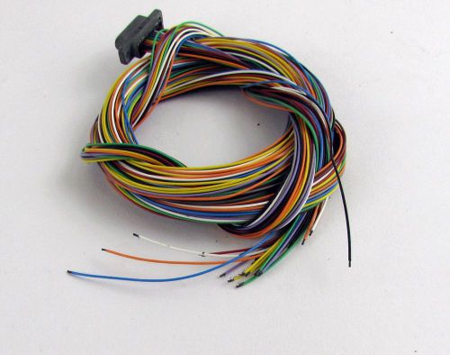 M83513/04-D16C Plug/Micro-D 25 Socket Contact Connector/Rainbow Wire Assembly