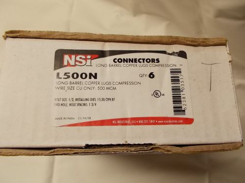 NSI L500N Compression Lug, Connector