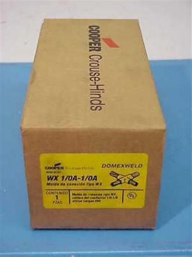 Cooper Crouse-Hinds Domexweld WX 1/0A-1/0A Mold