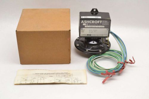 ASHCROFT B464B XCHJKLE PRESSURE 150IN-H2O SNAP ACTION 125/250V-AC SWITCH B479285