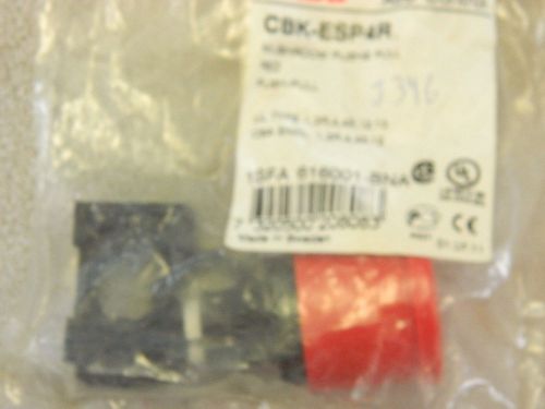 Abb control emergency stop push-pull button cbk-esp4r for sale