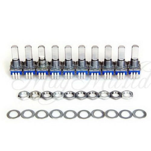 10pcs 12mm Rotary Encoder Push Button Switch Keyswitch Electronic Components J