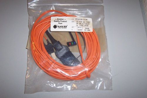 Black box fiber optic cable efn4009 - 010 m for sale
