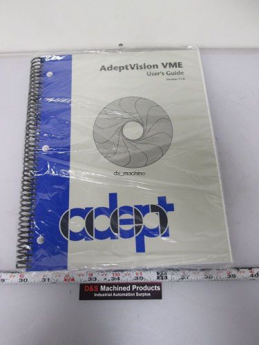 New Adept Tech 00961-00430 Rev. A Version 11 AdeptVision VME Users Guide