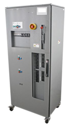 Hoffman 22&#034;x31&#034;x69&#034; rolling industrial control panel enclosure cabinet nsj400n for sale