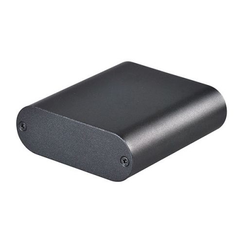 Black aluminum box enclousure case project electronic diy - 75*70*24(l*w*h) hot for sale