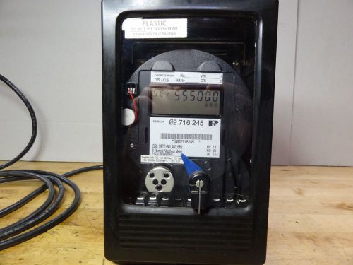 Elster abb alpha plus a1tlq+ q3f0t3d0-sw kwh demand meter with modem for sale