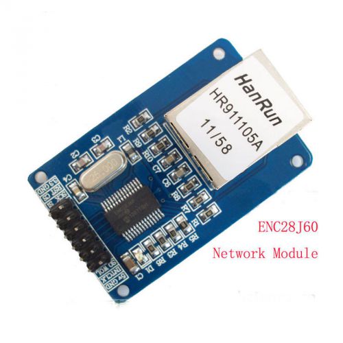 1PCS ENC28J60 Ethernet LAN Network Module For Arduino SPI AVR PIC LPC STM32 SALE