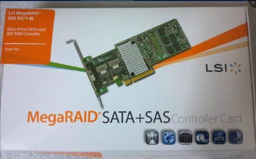 New in box LSI MegaRAID 9271-8i 8-port PCI-E 6Gbps RAID Controller Card