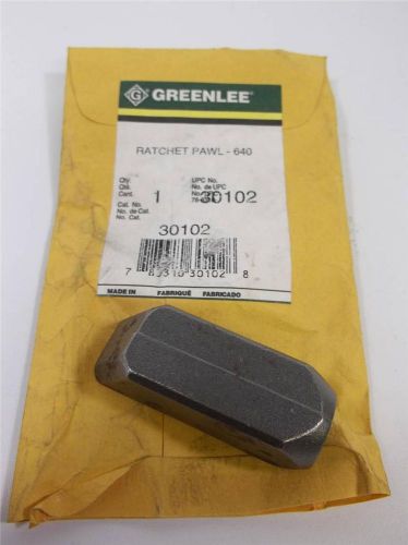 Greenlee 30102 ratchet pawl 640 new metal pulling equipment part for sale