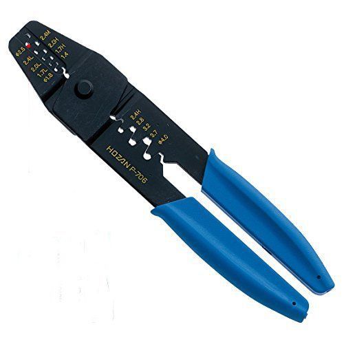 Hozan crimping tool (with open barrel terminals) p-706 new for sale