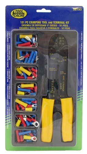 101 piece crimping tool &amp; terminal kit for sale