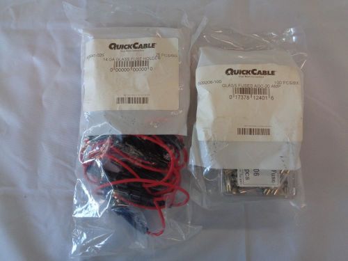 Quick cable fuse holder and fuses for sale