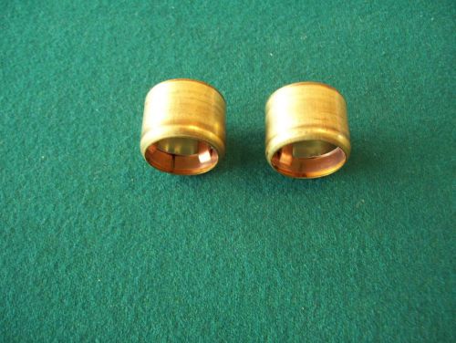 ONE PAIR - BUSSMANN #663 FUSE REDUCER ENDS - ENOUGH FOR ONE FUSE