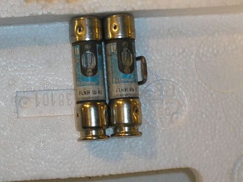 (LOT OF 2)Littelfuse FLRN-45-ID 45A 250v time delay fuse