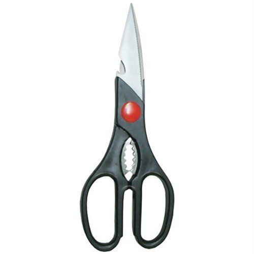 Shop-tek 11191 kitchen scissors - 8.5&#034; overall length - pointed - stainless for sale
