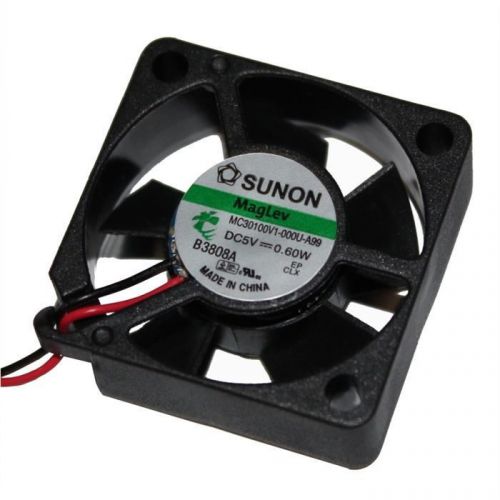 Ventilator / Fan 5V 0,6W 30x30x10mm 9,3m?/h 23dBA ; Sunon MC30100V1-A99