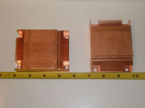2 copper Heatsink scrap HeatSink LED,craft, hobby