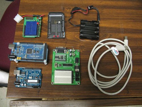 Arduino/Basic Stamp Controller Kit-Learn to program in C!!! FREE SHIPPING-USA
