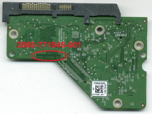 Wd30efrx-68euzn0 wd30efrx 2060-771945-001 rev p1 771945 3tb pcb board +fw for sale