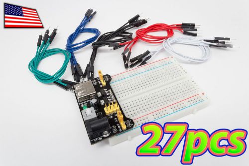 [27pcs] Solderless PCB Breadboard Wiring Prototype Kit - Ships FAST from USA!