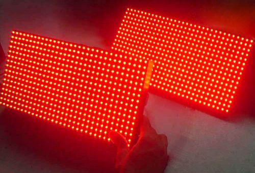 2pcs P10 LED Dox Matrix Module Programmable LED Outdoor Sign Highlighting Light