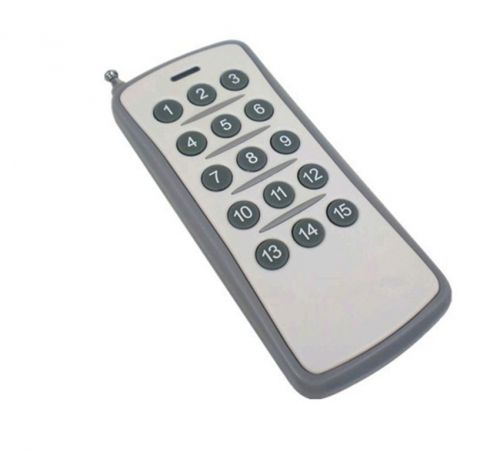 15 BUTTONS RF remote control wireless rf remote control system 315mhz /433mhz