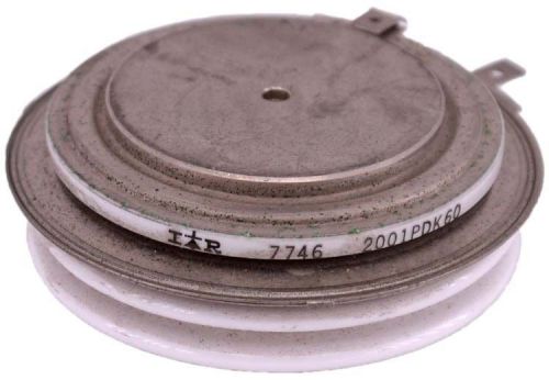 New international rectifier ir 2001pdk60 7726 thyristor disc high power diode for sale