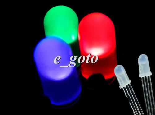 1pc 4 pin RGB Diffused Common Anode LED Red Green Blue 5mm