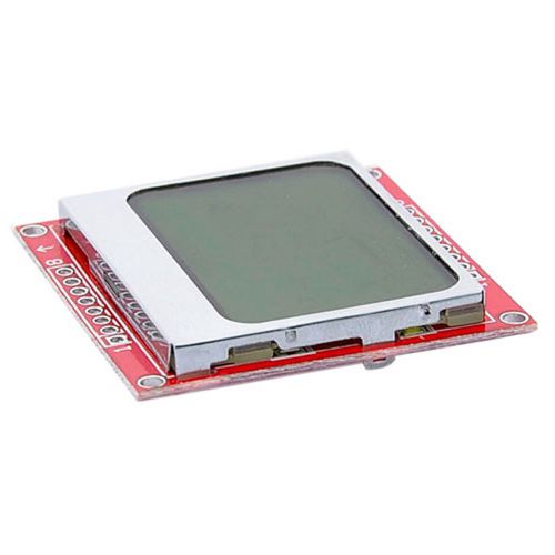 New 84*48 84x84 lcd module white backlight adapter pcb for nokia 5110 arduino dx for sale