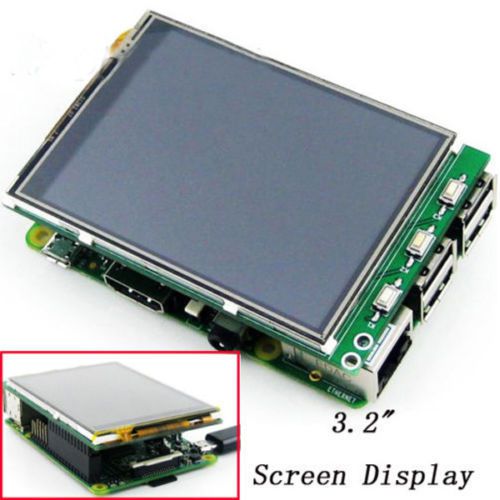 3.2&#034; tft module lcd touch screen monitor display for raspberry pi b/b+ dll for sale