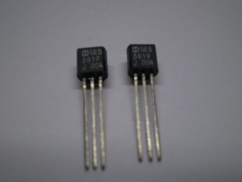 GES5819 (2N5819) PNP Transistor, TO-92, 750mA, 40V