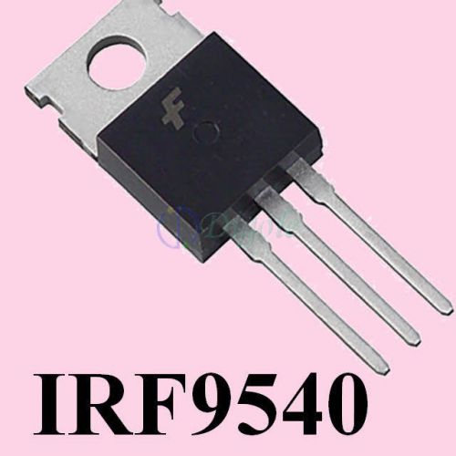 2 pcs irf9540 power mosfet p-channel 23a 100v to-220 for sale