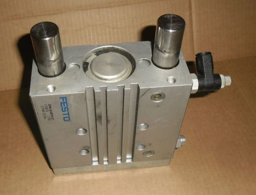 Festo pneumatic double acting guided air cylinder dfm-50-80pa-gf 170873 for sale