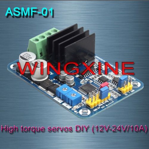 Free shipping, ASMF-01-channel high-torque servo controller Servo DIY/12V-24V/10