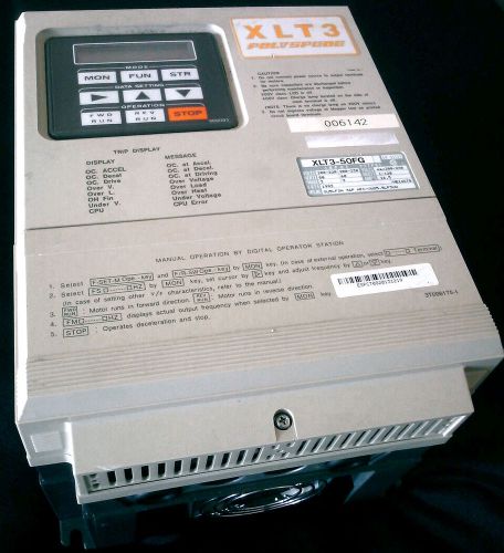 POLYSPEDE AC DRIVE XLT3 XLT3-50FG 16.5 AMP 3 Phase Speed Control. FWD &amp; REVERSE!