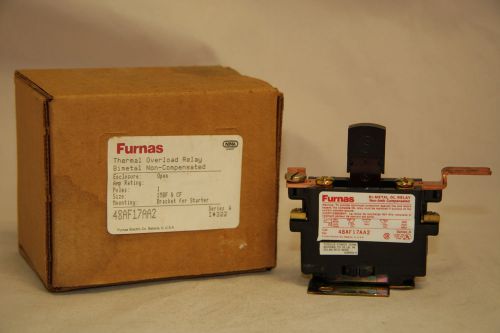 Furnas 48AF17AA2 Thermal Overload Relay 1 Pole Size 15BF CF 1P Series A Starter