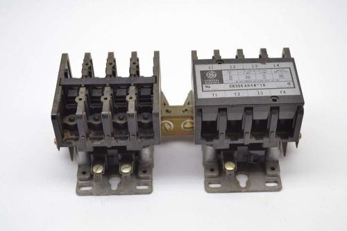 GENERAL ELECTRIC GE CR355AB4A*1B 4P POLE 3 PHASE REVERSING CONTACTOR B429234