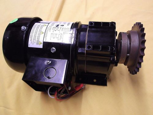 Dayton ac gearmotor parallel shaft 115/230 volts ac 156rpm model# 6z822a w/gear for sale