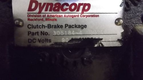 DYNACORP 305184-4 MOUNTED CLUTCH BRAKE FOOT *USED*