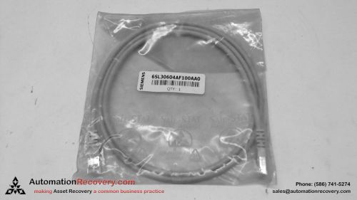 SIEMENS 6SL30604AF100AA0 ETHERNET CABLE APPROX. 6&#039;, NEW