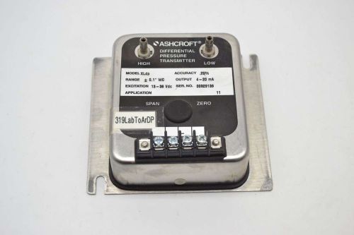 Ashcroft xldp 0 .25% +/-0.1in wc 13-36v-dc pressure transmitter b381373 for sale