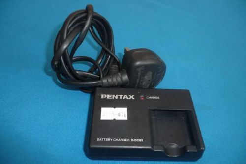 Pentax D-BC63 DBC63 Battery Charger 4.24VDC 0.55A C
