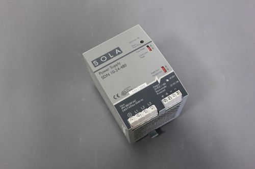 SOLA DIN RAIL AUTOMATION POWER SUPPLY SDN 10-24-480 24V (S19-3-51F)
