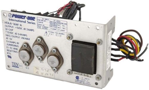 Power-one htaa-16w-a triple output linear dc power supply module w/ovp for sale