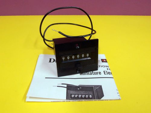 Durant / eaton model 6-y-41323-402-meq-u electronic counter 24 vdc. 3 watts new! for sale