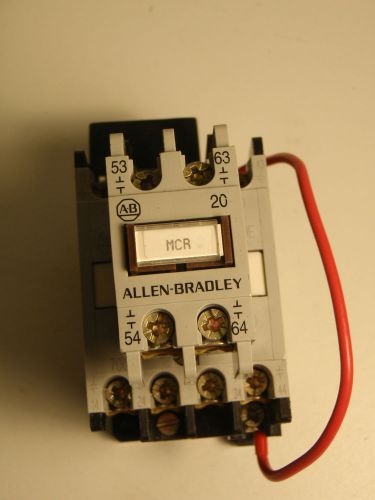Allen bradley 700-f400a1 contactor with auxilary contacts and snubber for sale